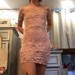 Fancy off the shoulder dress